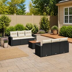 Practical 7 Piece Garden Sofa Set for Everyday Use