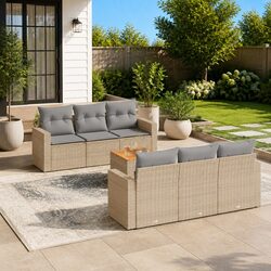 Practical 7-Piece Sofa Set for Your Patio and Backyard