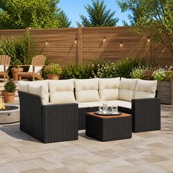 Versatile 7 Piece Garden Sofa Set for Your Home