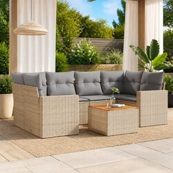 Versatile 7 Piece Garden Sofa Set for Your Outdoor Needs