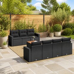 Practical 8-Piece Garden Sofa Set for Your Patio
