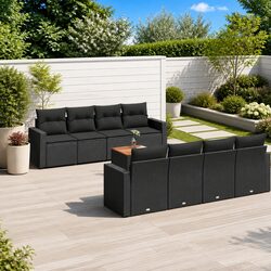 Versatile 9-Piece Garden Sofa Set for Any Outdoor Area