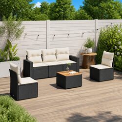 Versatile 6-Piece Sofa Set Ideal for Outdoor Use