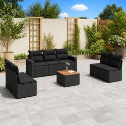 Versatile 8-Piece Garden Sofa Set for Outdoor Use