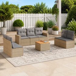Practical 8-Piece Garden Sofa Set for Any Outdoor Setting