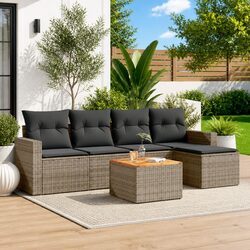 Versatile 6-Piece Garden Sofa Set for Any Outdoor Setting