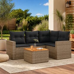 Practical 5-Piece Garden Sofa Set for Home Use