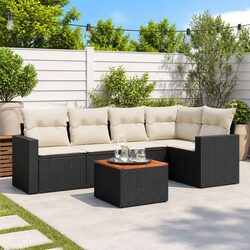 Practical 6-Piece Sofa Set for Outdoor Gatherings