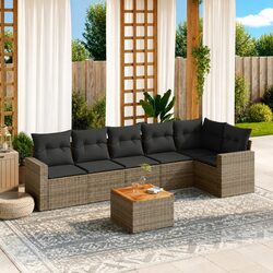 Practical 7 Piece Outdoor Sofa Set for Any Patio
