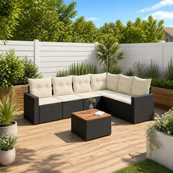 Versatile 7 Piece Garden Sofa Set for Any Home