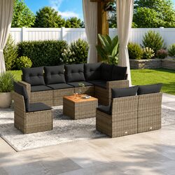 Practical 9-Piece Sofa Set for Your Outdoor Spaces