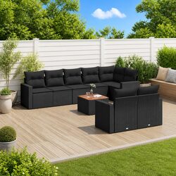 Practical 9 Piece Outdoor Sofa Set for Everyday Use