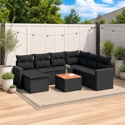Practical 8 Piece Outdoor Sofa Set for Your Home