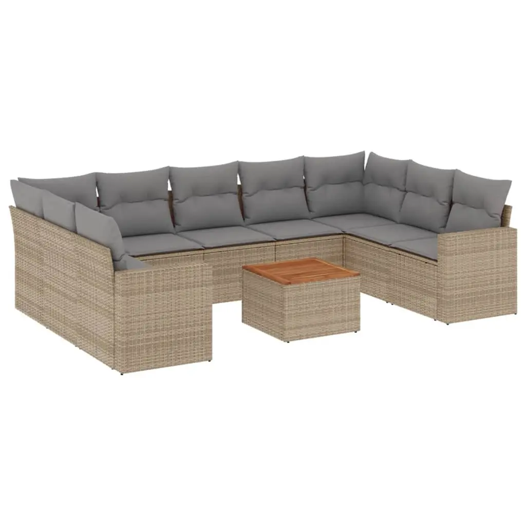 10-Piece Sofa Set for Outdoor Gatherings