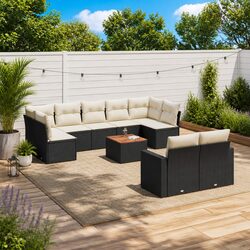 Versatile 10 Piece Sectional Sofa Set for Outdoor Use