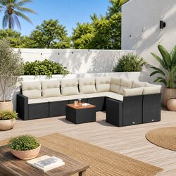 Practical 10-Piece Outdoor Sectional Sofa for Various Settings
