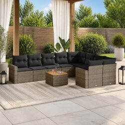 Practical 10 Piece Outdoor Sofa Set for Your Garden