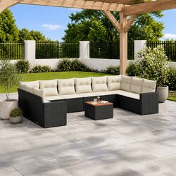 Versatile 11 Piece Garden Sofa Set for Outdoor Use