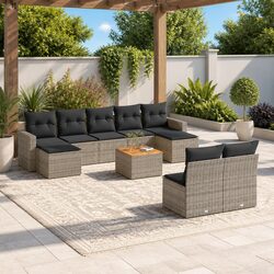 Practical 10-Piece Sofa Set for Your Outdoor Living Areas