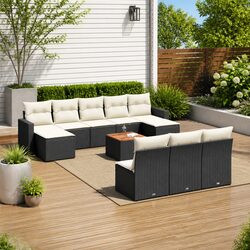 Practical 11 Piece Outdoor Sofa Set for Entertaining