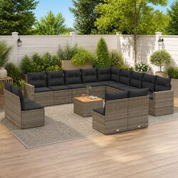 14-Piece Garden Sofa Set for Outdoor Comfort