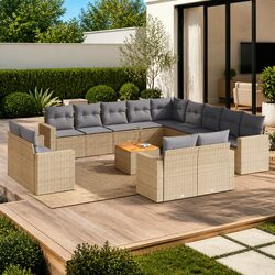 Practical 14-Piece Outdoor Sofa Set for Any Space