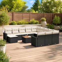 Practical 13-Piece Outdoor Sofa Set for Family Gatherings
