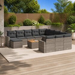 Perfect for Gatherings: 13-Piece Outdoor Sofa Set
