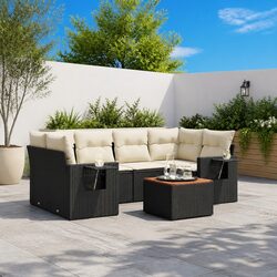 Ideal 7 Piece Outdoor Sofa Set for Family Gatherings