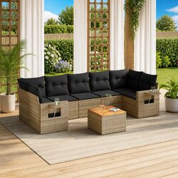8-Piece Modular Outdoor Sofa Set for Your Patio