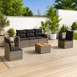 Practical 6-Piece Outdoor Sofa Set for Your Patio