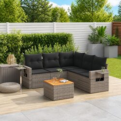 6-Piece Modular Outdoor Sofa Set for Any Patio
