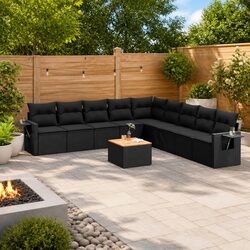 Practical 10-Piece Outdoor Sofa Set for Patios