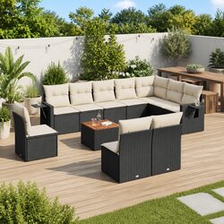 Practical 11 Piece Outdoor Sofa Set for Any Gathering