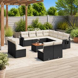 Perfect Fit: 12-Piece Outdoor Sofa Set for Every Space