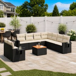 Practical 10-Piece Outdoor Sectional for Your Home