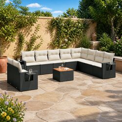 Versatile 11 Piece Outdoor Sofa Set with Table