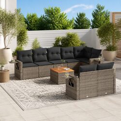 9-Piece Garden Sofa Set for Versatile Outdoor Living