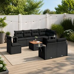 Practical 9-Piece Outdoor Sofa Set for Your Home