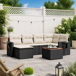 Ideal for Family Gatherings: 7-Piece Outdoor Sofa Set