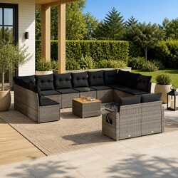 Perfect Fit: 13-Piece Modular Sofa Set for Your Outdoor Space