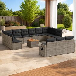 Perfect for Patios: 14-Piece Outdoor Sofa Set