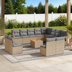 Versatile 13 Piece Garden Sofa Set for Your Outdoor Space