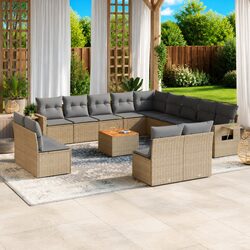 Versatile 14-Piece Garden Sofa Set for Any Outdoor Area