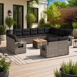 Practical 13-Piece Sofa Set for Your Outdoor Spaces