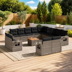 Practical 14 Piece Garden Sofa for Any Outdoor Setting