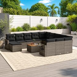 Versatile 13-Piece Sofa Set for Your Backyard