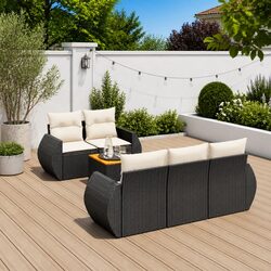 Practical Garden Sofa Set for Relaxation and Socializing