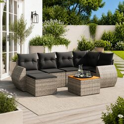 7 Piece Garden Sofa Set for Perfect Outdoor Gatherings