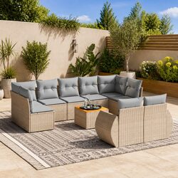 Versatile 10-Piece Outdoor Sofa Set for Any Home